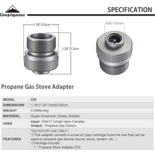 Load image into Gallery viewer, Propane Gas Adapter