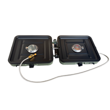 Load image into Gallery viewer, Foldable 2 Burner Camping Stove