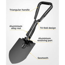 Load image into Gallery viewer, Folding Camp Shovel