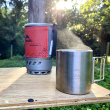 Load image into Gallery viewer, Safari Double Wall Mug with Folding Handle