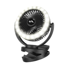 Load image into Gallery viewer, Camping Fan with Light