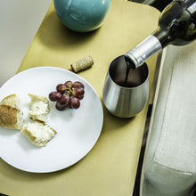 Load image into Gallery viewer, Safari Double Walled Stainless Steel Wine Glasses with Lid