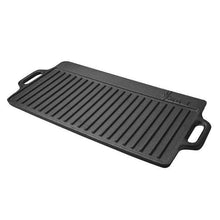 Load image into Gallery viewer, Dual Cast Iron BBQ Griddle