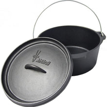 Load image into Gallery viewer, 3.8L Cast Iron Camp Oven