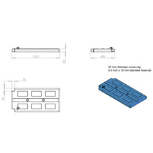 Load image into Gallery viewer, 50L Roof Rack Water Tank