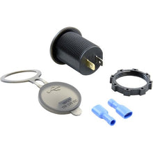 Load image into Gallery viewer, USB QC 3.0 and USB Type-C Car Charger