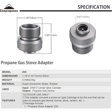 Load image into Gallery viewer, Propane Gas Adapter

