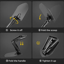 Load image into Gallery viewer, Folding Camp Shovel
