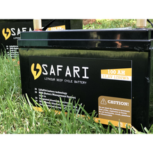 Load image into Gallery viewer, Safari 12V 100Ah Lithium Deep Cycle Battery
